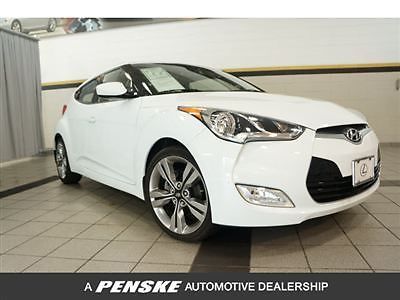 Hyundai veloster low miles coupe 6-speed gasoline 1.6l 4-cyl dgi dohc