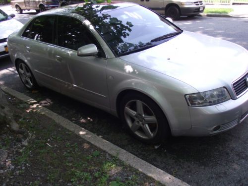 2002 audi a4 base sedan 4-door 3.0l awd 6 speed