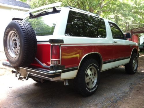 1988 s10 blazer tahoe 4x4, one owner, 4.3 excellent oem condition carolina truck