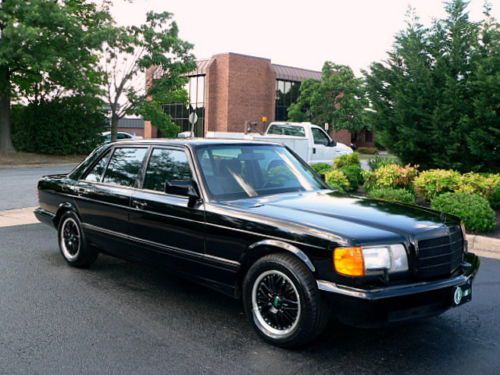 1987 560sel - 1 owner for 25 yrs! well cared for! all black amg style!