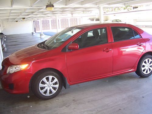 2009 toyota corolla le automatic, 75257k, one owner.