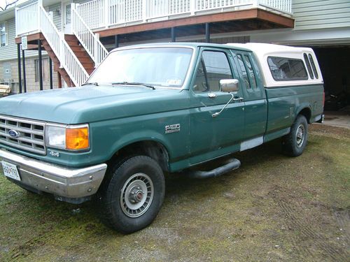 88, f150xl, 4x4, extended cab, 302, auto,good solid,clean truck drive home now!!