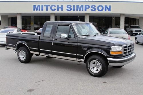 1993 ford f-150 supercab styleside xlt short bed   no reserve auction!!!!