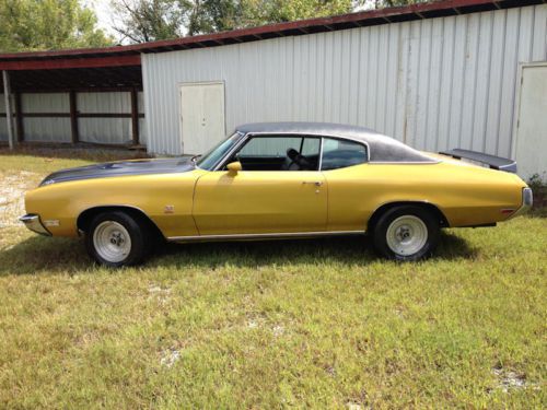 1972 BUICK GRAN SPORT-GS 350-OLD SCHOOL CLASSIC MUSCLE CAR RESTORATION, US $12,850.00, image 7