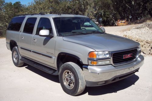 2004 gmc yukon xl 2500 4x4 suburban duramax diesel conversion salvage