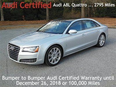 Audi certified 100,000 mile warranty