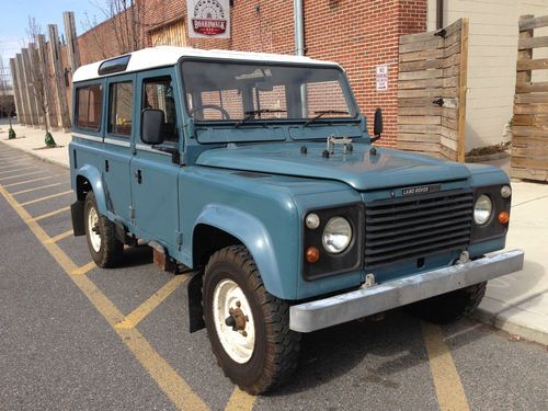 1985 land rover defender 110 county station wagon, diesel, one owner!