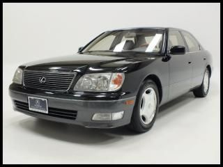 00 ls400 leather memory seating sunroof wheels 1 owner v8