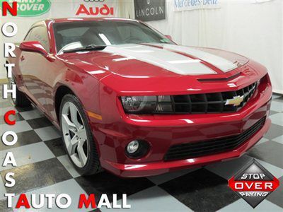 2010(10)camaro ss red/black fact w-ty onstar boston lthr 20s save huge!