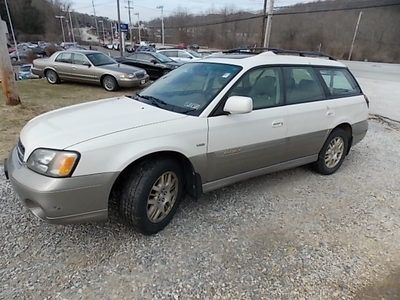 2001 subaru outback, vdc, 6 cylinder, two owners, no accidents, runs fine
