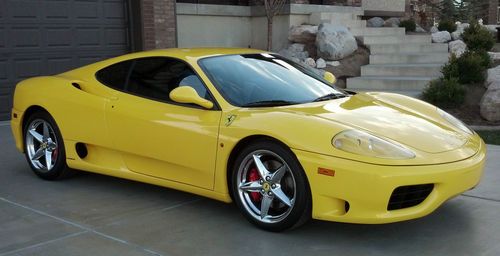 1999 ferrari 360 6-speed manual 3 pedal car just serviced!!!!