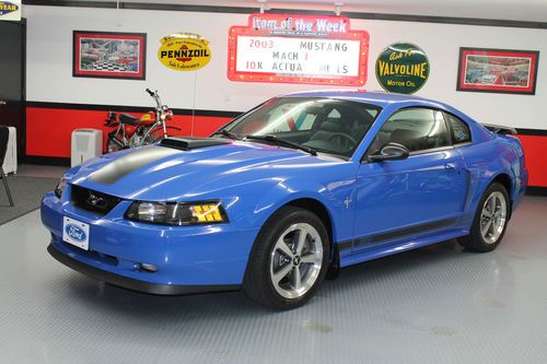 2003 ford mustang mach 1 10,000 actual miles 5-speed like new!!!