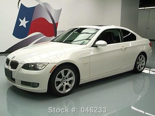 2009 bmw 335i coupe twin turbo auto leather sunroof 36k texas direct auto