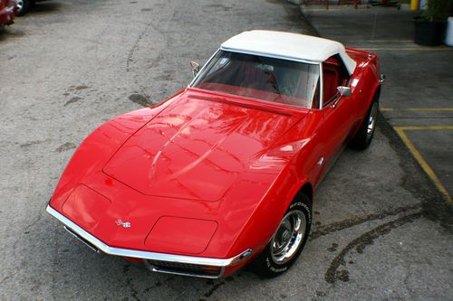 1969 1970 1971 1972 corvette convertible frame off restored numbers matching