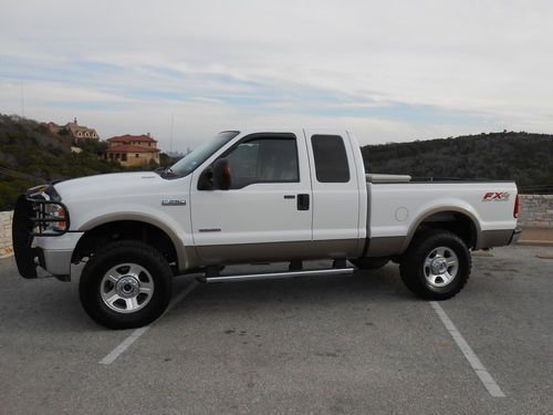 2007 ford f-250 super duty lariat extended cab pickup 4-door 6.0l