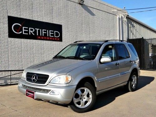 2003 mercedes-benz ml320 4matic navigation sunroof leather
