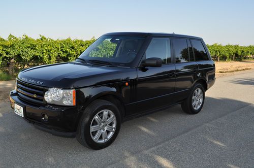 2008 range rover hse