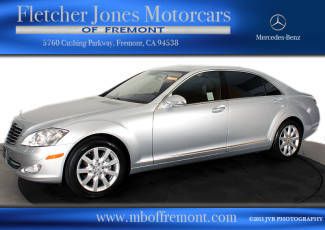 2007 silver s550, heated seats, parktronic, premium ii package!
