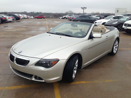 2007 bmw 650i convertible awesome shape, a must see!! lowest on ebay!!
