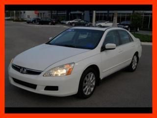 2006 honda accord 3.0 lx   automatic one owner clean car fax