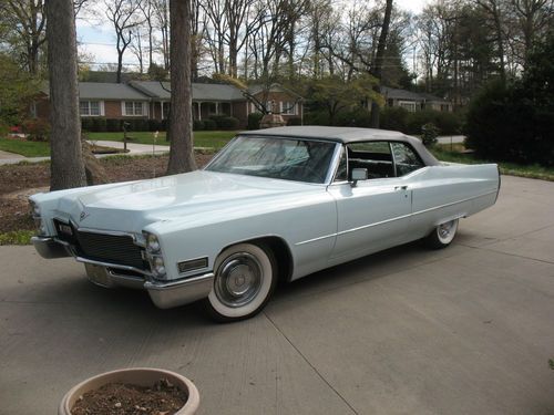 1968 cadillac coupe deville convertible **look!!**