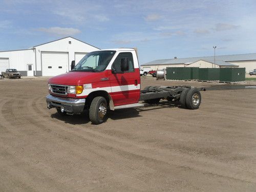 2007 ford e450 chassis - only 62k miles! - ready to use! no reserve!!