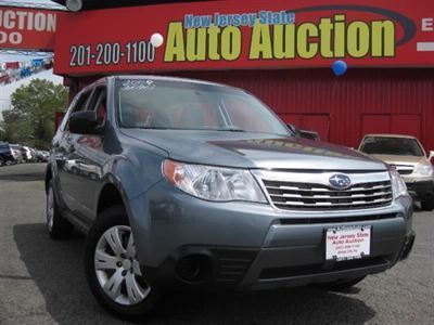 2009 subaru forester 2,5x awd carfax certified 1-owner