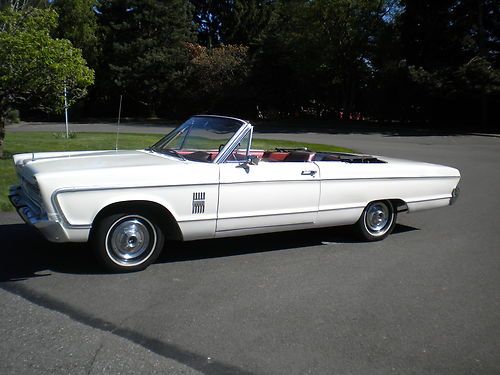 Find Used Mopar 1966 Plymouth Fury Iii Convertible 318 At
