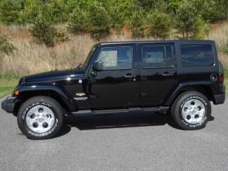 New jeep wrangler sahara leather 4wd 4dr