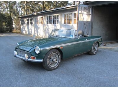 1969 mg mgb, no reserve, dry storage since 1979, perfect project