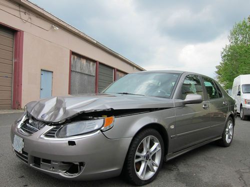 Saab 9 5 2006 repairable salvage deer hit clean car easy fix! runs great!