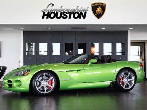 2008 dodge viper srt10 convertible snakeskin green acrx headers kw v2 autoform