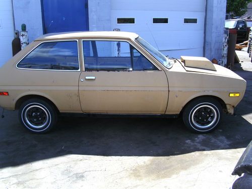 1978 ford fiesta ghia turbo very rare very low miles no reserve 3 day auction!!!