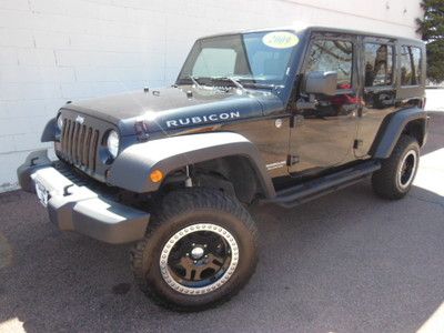 '09 jeep wrangler unlimited rubicon 4-door in excellent condition, must see!!!!!