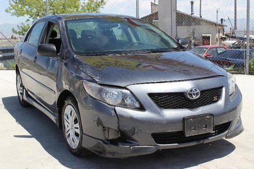 09 toyota corolla salvage repairable rebuilder only 36k miles will not last runs
