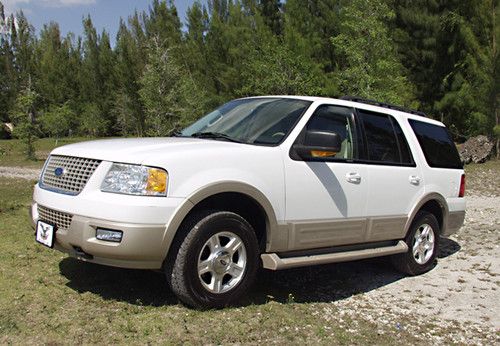 2005 ford expedition 4x4 eddie bauer leather tv very clean 68k miles