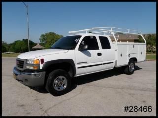 8.1l 2500 allison trans extended cab 9' pacific service body utility we finance