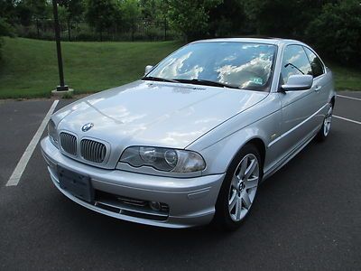 2002 bmw 325ci coupe sport package 1 owner rare stick leather sunroof no reserve