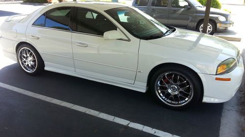 2001 lincoln ls  3.9l  on 19's with cai, borla, and nos,  ***rare***
