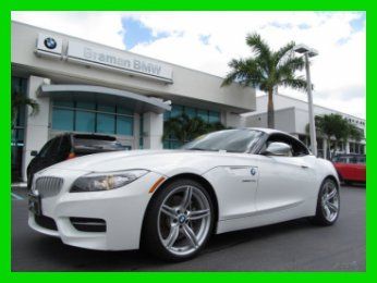 11 certified alpine white s-drive 35is 3l i6 z-4 convertible *comfort access *fl