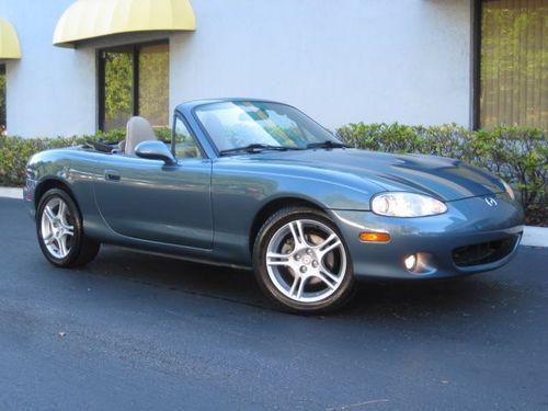 2005 mazda mx-5 miata automatic cold a/c clean soft top alloy wheels must see