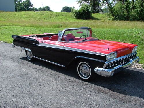 Ford sunliner convertible,  low, low price