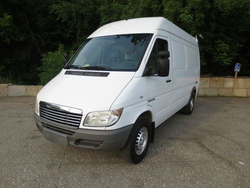 2004 freightline/ sprinter 2500, service cargo van, high top, shelves and bins