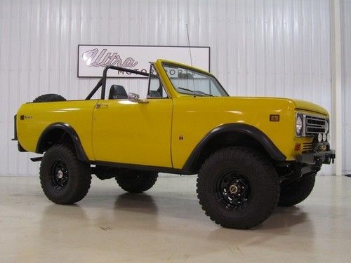 1979 international harvester scout-lifted-hunting-off road-surfing-side by side