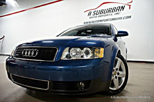2003 audi a4 1.8 turbo quattro awd automatic only 71k miles clean carfax wow