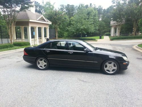 2001 mercedes s500 sport 18'' amg wheels