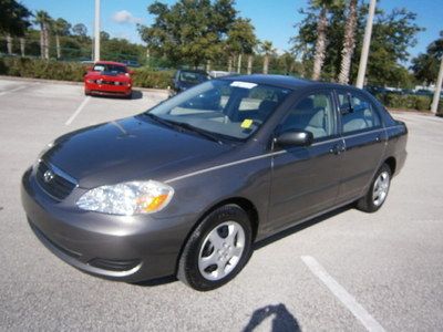 2006 toyota corolla ce 1.8l 4 cylinder automatic sedan one owner clean carfax