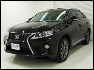 13 rx350 awd f sport pk navi roof heated cooled leather blind spot paddle shifts