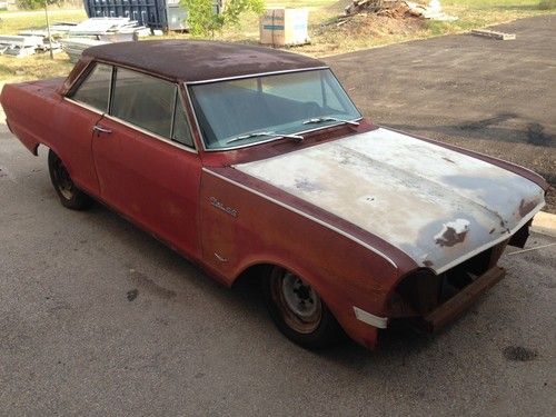 1964 chevrolet nova ss v8 chevy ii ht super sport rare barn yard find no reserve