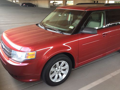 2009 ford flex se sync tow auto air 7 seater roof racks parking sensors and more
